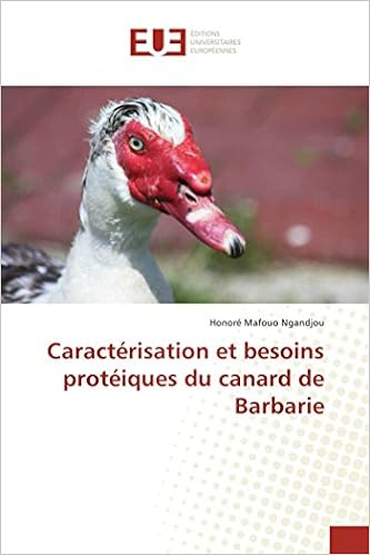 Caracterisation Et Besoins Proteiques Du Canard De Barbarie Omn Univ Europ French Edition Mafouo Ngandjou Honore 9783841675668 Amazon Com Books