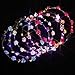 Flower Crown, 5 PCS Led Flower Wreath Headband Luminous 10 Led Flower Headpiece Flower Headdress For Girls Women Wedding Festival Holiday Christmas Halloween Party