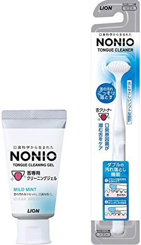 NONIO Tongue Cleaner + Tongue Cleaning Gel Tongue Cleaner + Gel