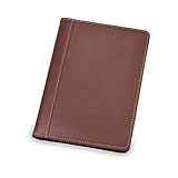 Samsill Contrast Stitch Leather Small Portfolio