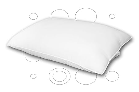 Memory Foam Pillow Traditional Shape With Pillowcase Amazon Co