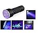 BESTSUN Handheld Ultraviolet 21 LED Flashlight - Find Pet Stains/Odors on Carpets, Detecting Rugs and Bed Sheets, UV Flashlight, Black Light Flashlight, Black Lights Handheld Flashlights