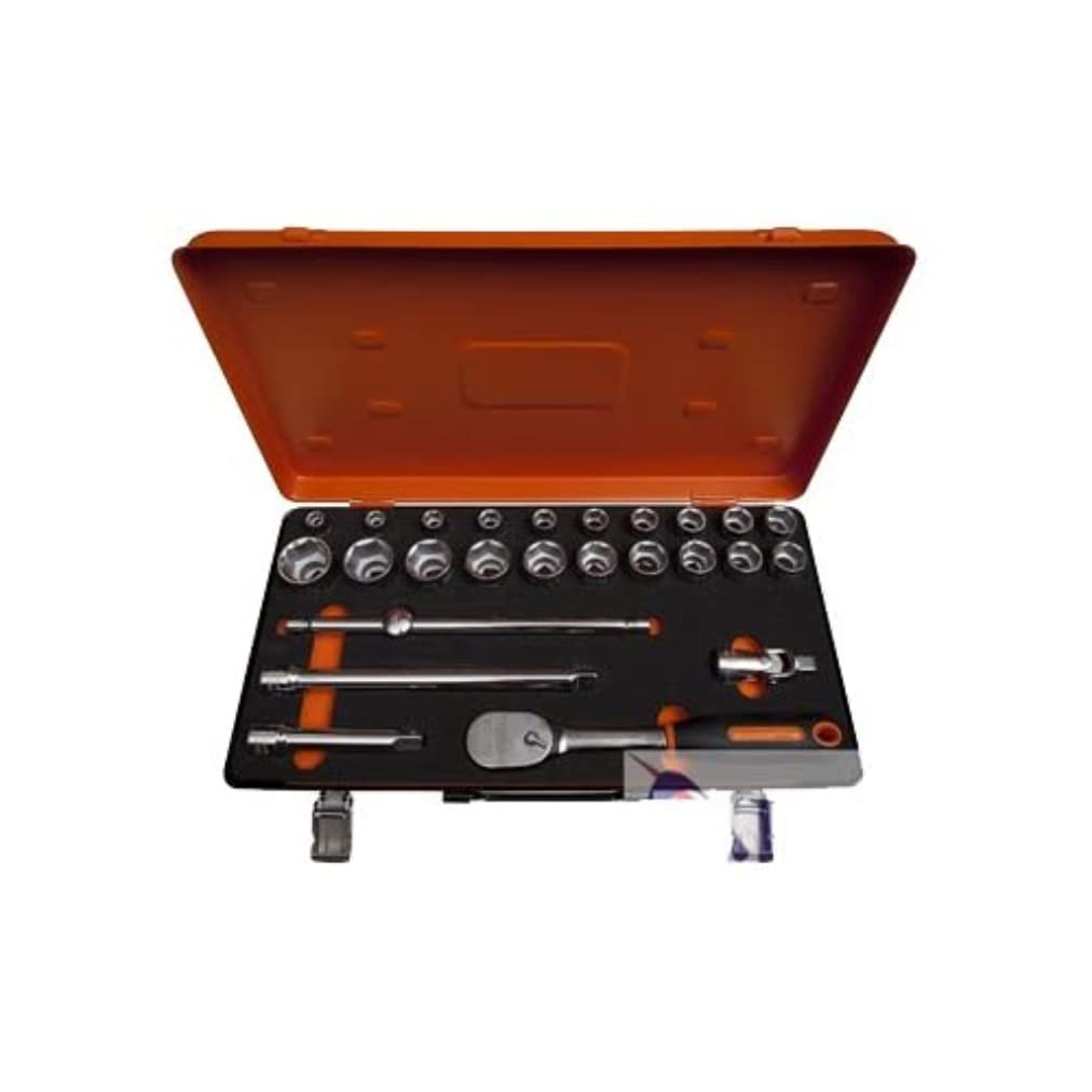 Jgo.Vasos Ä 1/2"Hex.25 Pzas