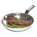 BLACK+DECKER 83381 Durable Stainless Steel Fry Pan, 10