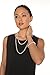HinsonGayle AAA Handpicked 8-8.5mm White Oval Freshwater Cultured Pearl Bracelet Sterling Silver-7.5 in length