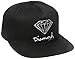 Diamond Supply Co. Men's Og Script Brilliant Snapback, Black, One-Size