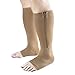 Zipper Compression Socks, Aniwon Open Toe Compression Socks Calf Leg Support Hose Stocking
