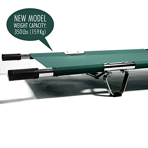 2 Folding+Stretcher+Aluminum+Portable+Transport