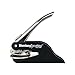 Custom Embosser Seal; Personalized Monogram Book Embosser (Black Hand Held Maximum 44 Characters and Spaces)