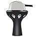 Hookah Bowl Set- Funnel Silicone Hookah Bowl with Hurricane Glass Core + Lotus Heat Management System Shisha Hookah Coal Charcoal Holder for Smoking Hookah Accessories (Glass Silicone+Single Handle)