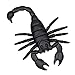 Scary Halloween Party Decorations Fake Scorpion Plastic Prank Joke Toy Insects Ourdoor, 10 ct