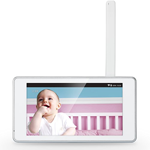 VTech VM981 Wireless WiFi Video Baby Monitor with Remote Access App, 5inch Touch Screen, Remote