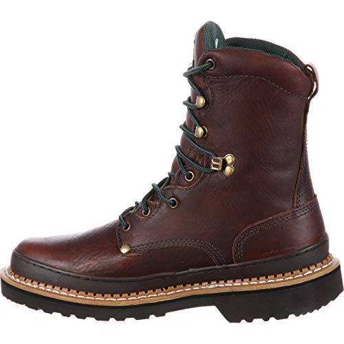 Georgia Boot Men's Georgia Giant G8374 Work Boot,Brown,12 M