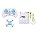 Cheerson CX-10 4CH 2.4GHz 6 Axis Gyro LED Rechargeable Mini Nano RC UFO Quadcopter - Blue