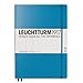 LEUCHTTURM1917 347168 Notebook Master Slim (A4+), 121 numbered pages, dotted, azure