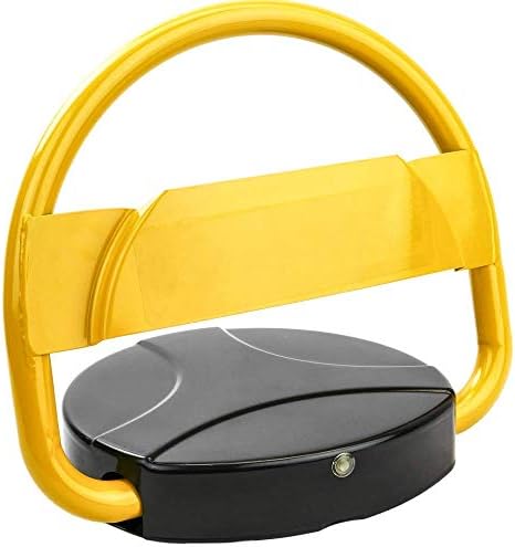 ZLLZM Parking Space Lock,Parking Barrier Folding with Remote Control,Automatic Parking Post for Commercial Or Private Use,2 Keys
