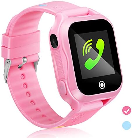Kids Smartwatch Kids Smart Watch Phone with GPS Waterproof and App Remote Control Unlocked Kids SmartWatches Phone with Voice Chat Touch Screen Camera Compatible with Android and iOS