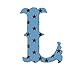 WallCandy Arts Luv Letters Stars Wall Stickers, L