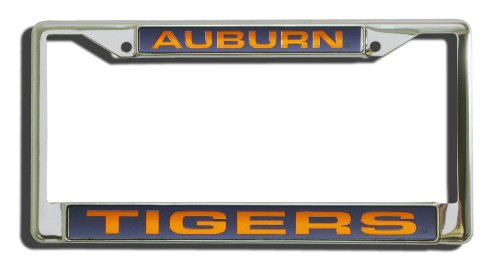 NCAA Auburn Tigers Laser Cut Chrome Plate Frame