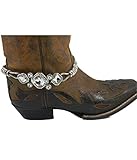 Anklet Boot Chain Rhinestones in Designer Fashion Wavy Anklet Strap