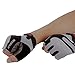 BOODUN B-001 Cycling Half Finger Gloves with Shock-Absorbing Foam Pad, Grey, Large