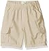 The Children's Place Little Boys and Toddler Pull-On Cargo Short, Sand Wash, 3T