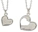 Mother Daughter Jewelry Silver-Tone Heart Pendant 2-Piece Necklace Set Mother Daughter Bond Forever Jewelry Box Mother Daughter Necklace Set Mom Daughter