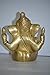 Cultural Hub VZM277 Religious Sculpture of Ganesha, Golden