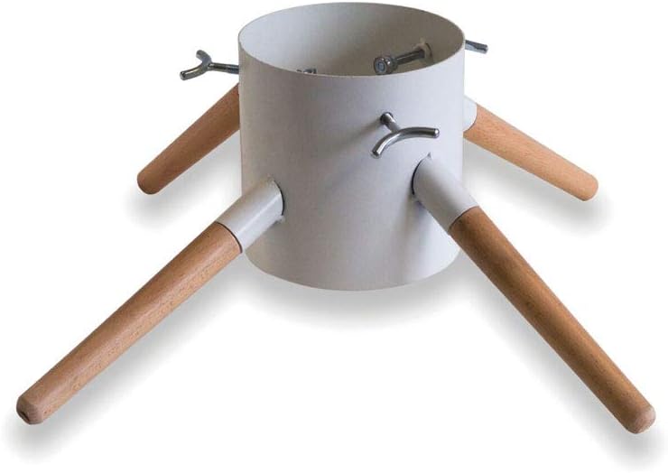 Tree Stands - Bloem White TREEFAM Real Family Christmas Tree Stand Large up to 10 ft