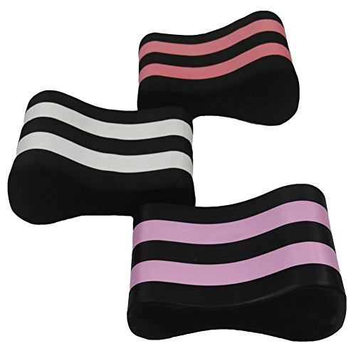 A&I Ailike Pull Buoy Swimming Trainning Device for Adults Children (Black-Pink)
