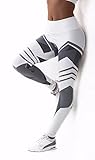 CFR Women Fitness Leggings Sport Workout Yoga Pants New Geometry Print
