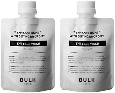 【メンズ洗顔】バルクオム フェイスウォッシュ 2個セット 100g×2個 BULK HOMME