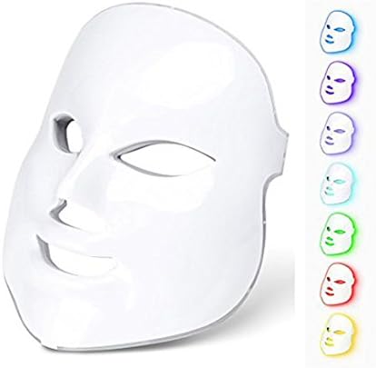 Skincareguys 7 Colors Light Photon LED Mask Electric Facial Skin Rejuvenation Therapy Face Care