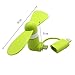 Generic 2-in-1 Mini Fan for iPhone iPad and Android Pink Blue & Green 3 Pack
