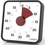 LIORQUE 60 Minute Visual Timer for Kids and