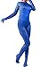 Xcoser Women's Magical Fancy Cosplay Zentai Jumpsuit Bodysuit Suit for Halloween Costume M Blue