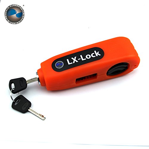 Lexin motorcycle scooter handlebar grip lock anti theft…