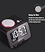Homtime Multi-function Alarm Clock, Indoor Thermometer, Charging Station/Phone Charger with Dual Port...