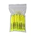Sharpie Accent Mini Smear Guard Highlighter, Fluorescent Yellow, Chisel Tip, Pack of 12