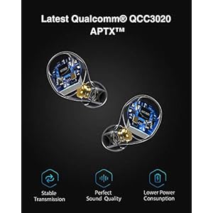 Yarber Auricolare Bluetooth Senza Fili Cuffie Bluetooth 5.0 Stereo Leggero TWS con Microfono Display Digitale a LED… - immagine 3