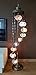 DEMMEX Turkish Moroccan Mosaic Floor Lamp for US with US Plug (9 X 6.5