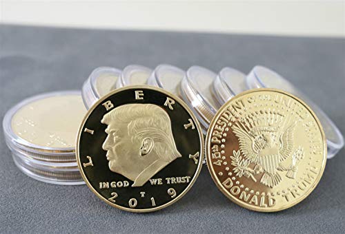 3 President+Donald+Commemorative+Plated+Collectible