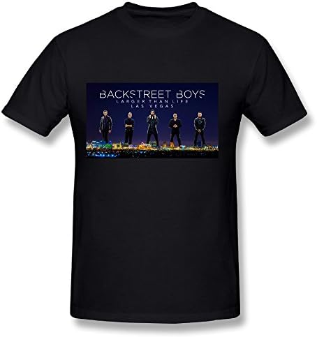 Hot T Shirt For Men Backstreet Boys Larger Than Life Tour 2016 LAS