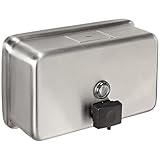 Bobrick B-2112 Classic Series Surface-Mounted Soap Dispenser,satin-finish stainless steel