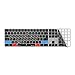 Adobe Lightroom Keyboard Covers Apple Magic Keyboard with Numeric Pad (Does not fit Previous USB Wired Mac Keyboard)