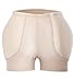 YIANNA Womens Tummy Control Panty Underwear Pads Butt Lifter Shaper Fake Butt, A1117-Skin-M