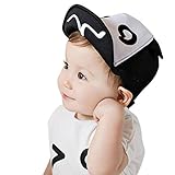 Binmer(TM) Kids Baby Summer Mesh Soft Brim Flanging Sun Hat Baseball Cap (black )