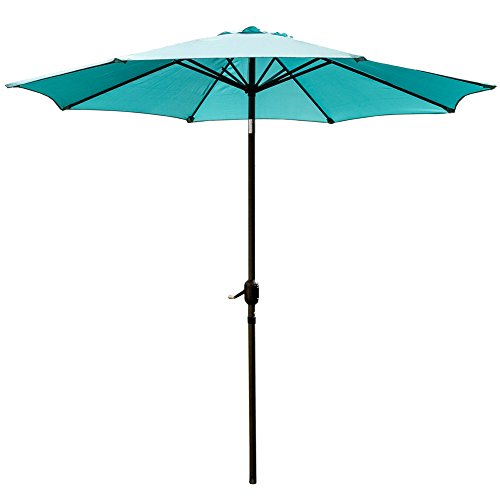 SNAIL 7 ft Patio Umbrella Sunshade UV Water Resistant Small Table