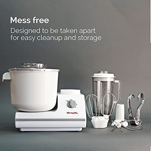 WONDERMILL Complete Bread Dough Mixer Machine with Dough Hook Bread