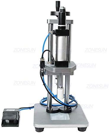 Pneumatic Perfume Glass Bottle Capping Machine Desktop Perfume Collar Small Bottle Crimping Pressing Machine,For20mm